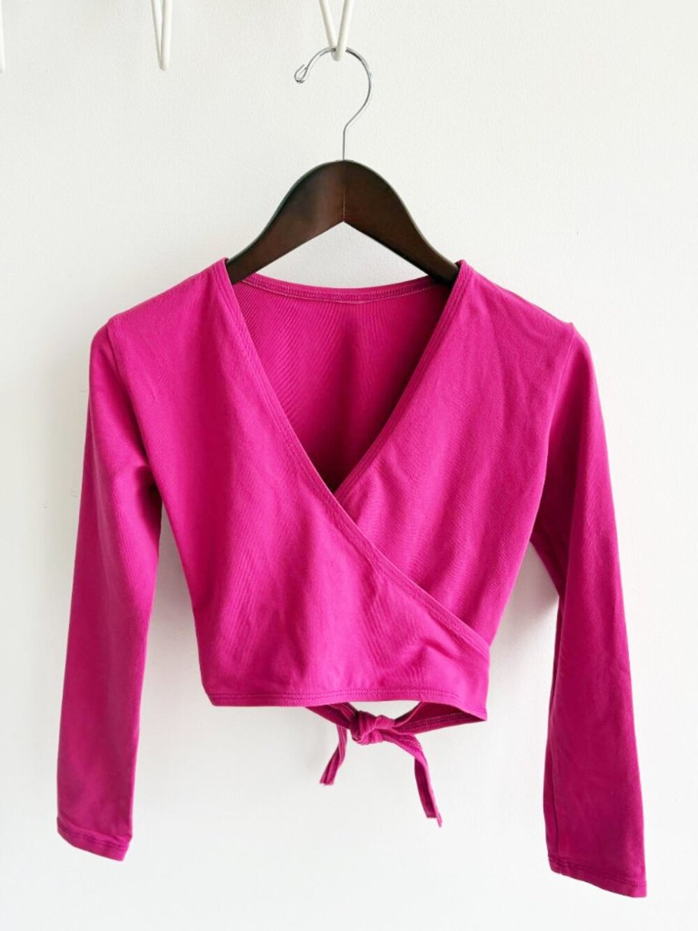 Grettawear Girls Dark Pink Ballet Dance Wrap